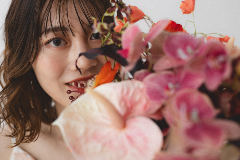 同じ画角で同じポーズで