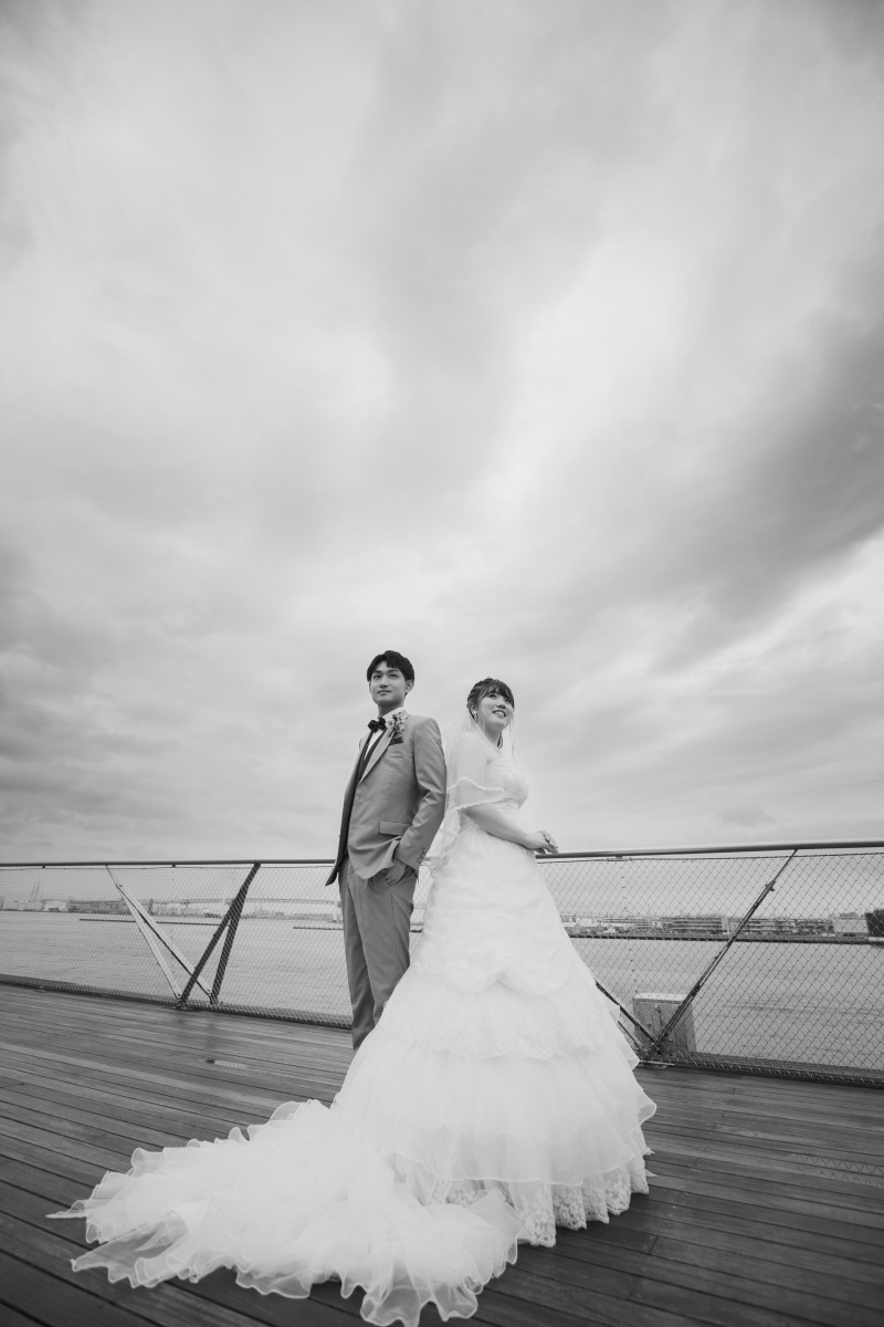 曇りの空でも空を入れて