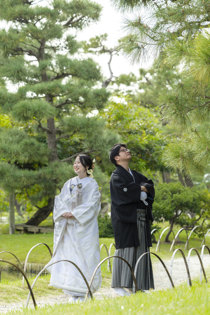 緑あふれる場所で