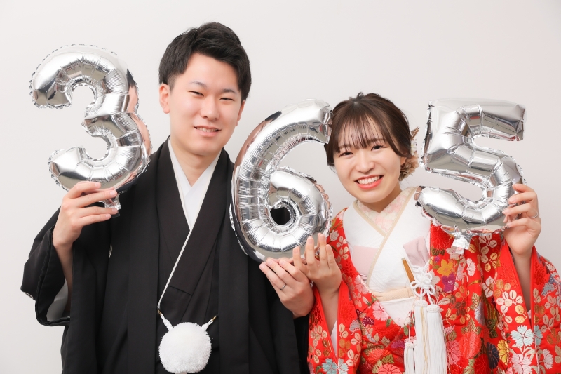 締めはバルーンカット！