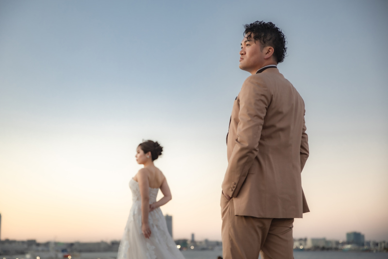 地平線を見つめて