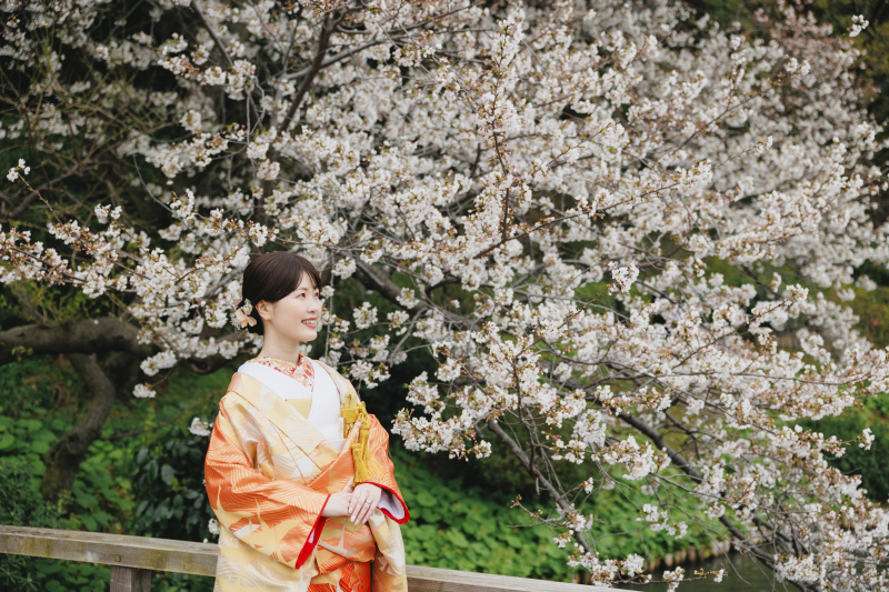 新婦さんソロショット