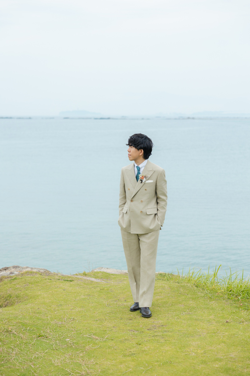 新郎さんソロカット