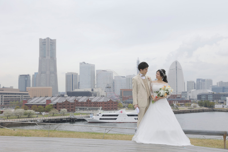 次は大桟橋です!