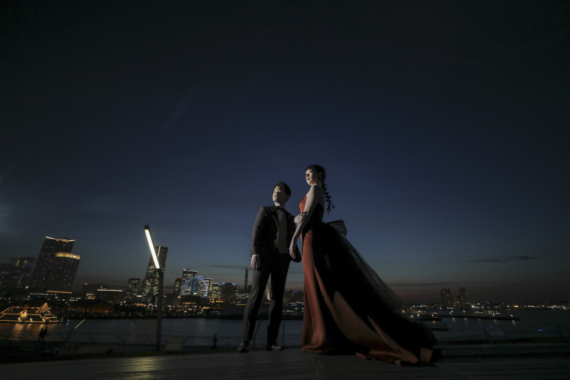 洋装もカッコよく