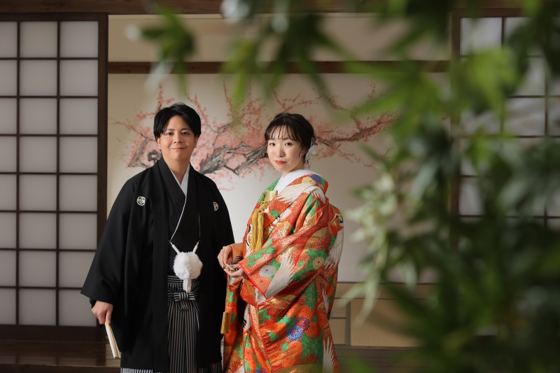 まずは〜和装から！