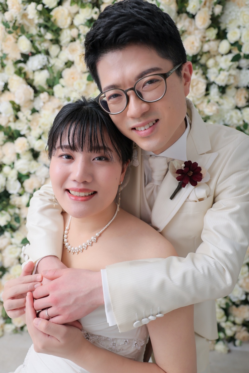 最後はくっついた笑顔のカットで！