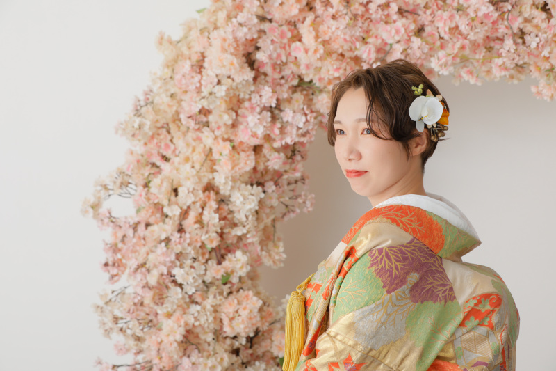 新婦様のソロカット