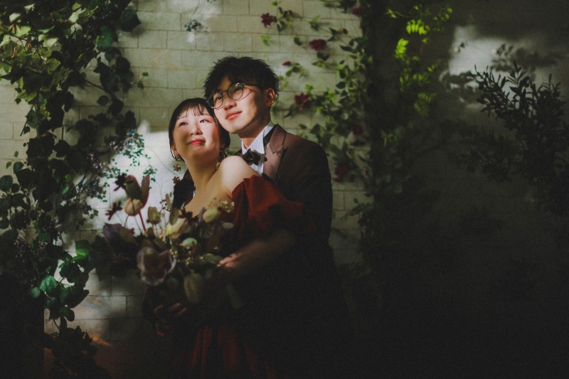 まるで外のような雰囲気で