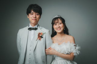 光と影のウェディングフォト