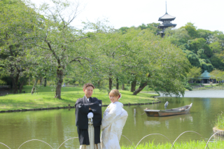 三渓園で楽しく撮影！