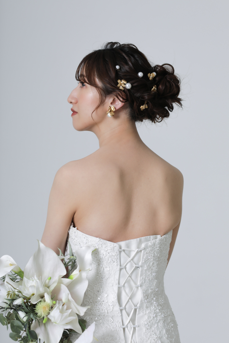 ヘアスタイルとヘッドパーツの組み合わせ