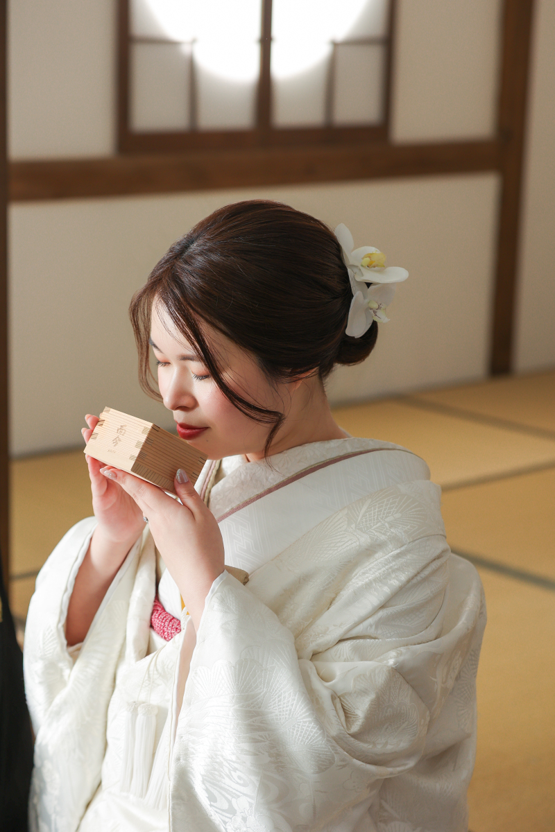 三々九度のよう