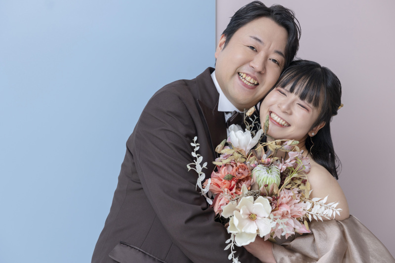 ぎゅーっとくっついて