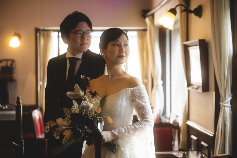 同じポージングでも角度を変えて！