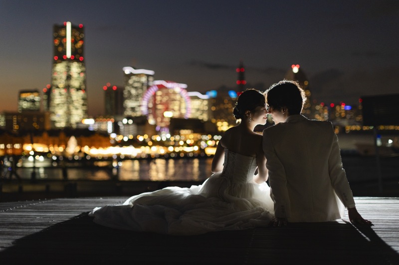 日が暮れて、、、