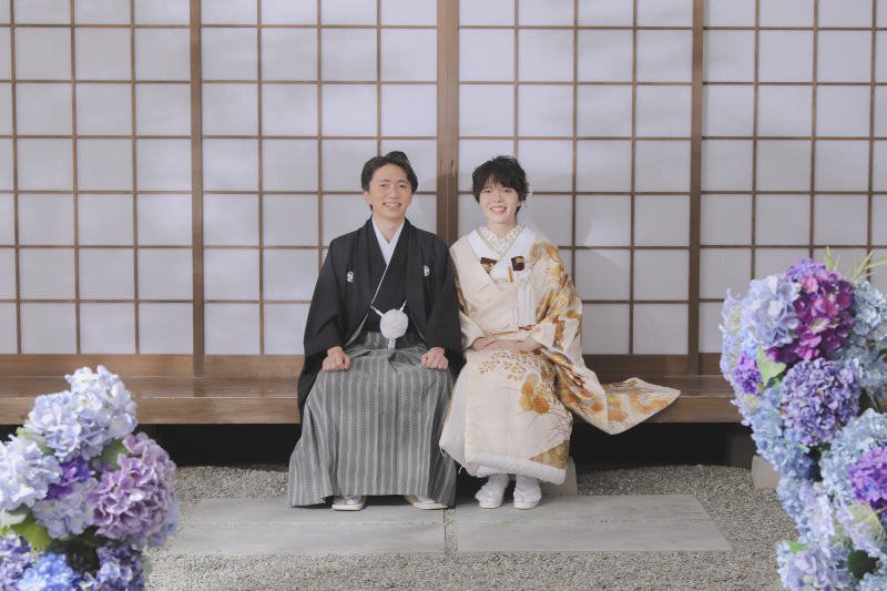 外のように撮影できる屋内庭園