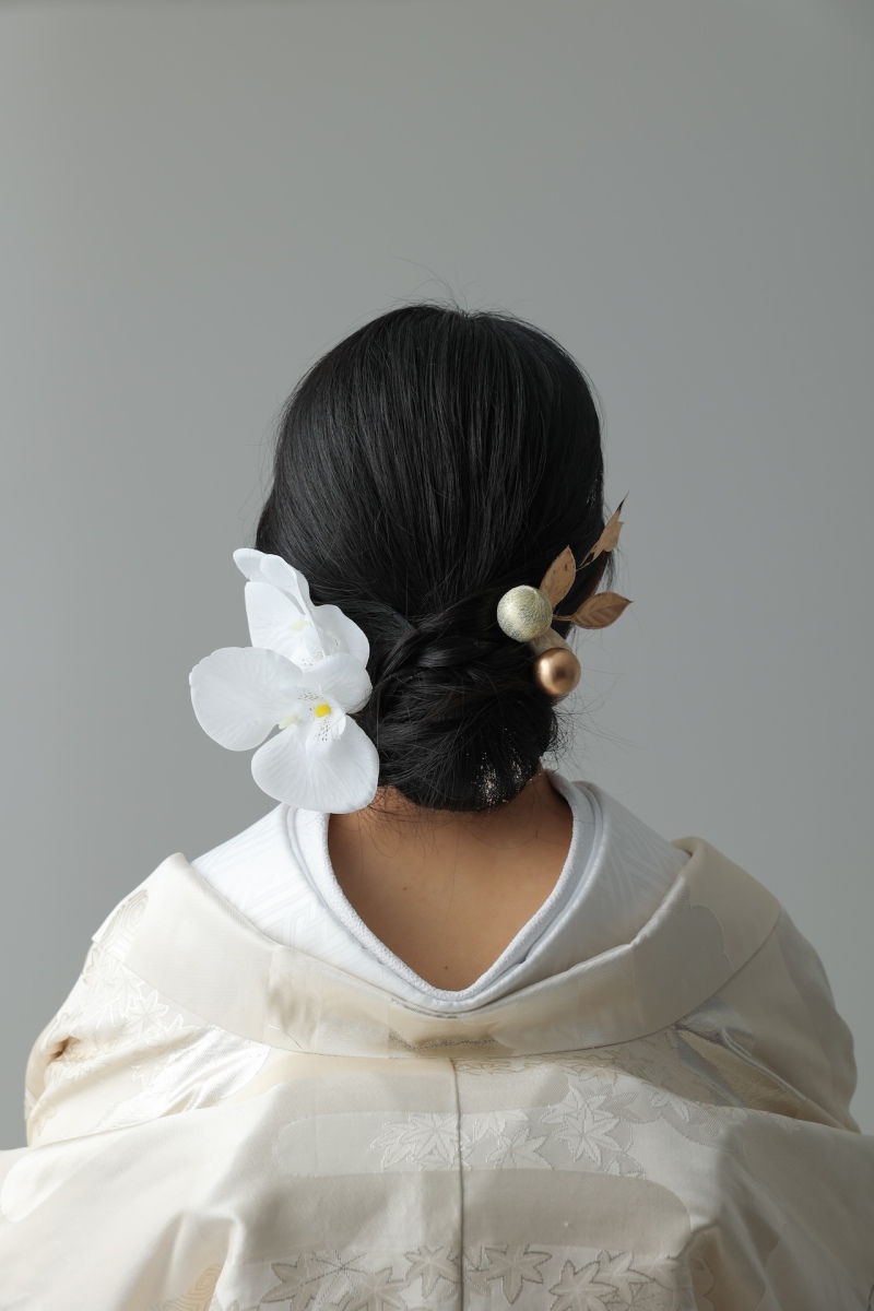 こだわりのヘアスタイルもしっかりと