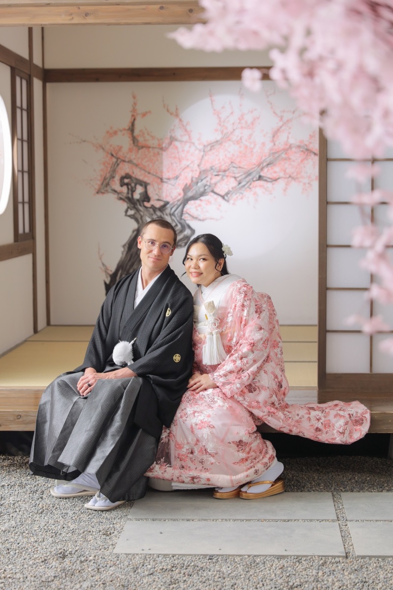 お次は和装撮影！