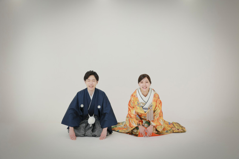 豪華！　2種類のスタジオで和洋撮影