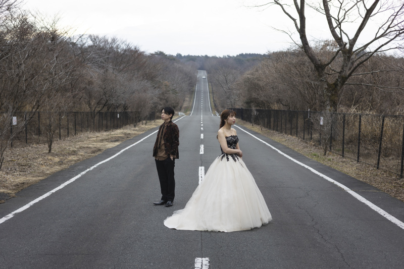 未来へと続く、まっすぐな道