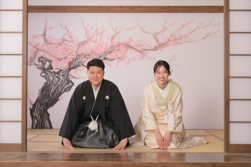 和装を室内で撮影！