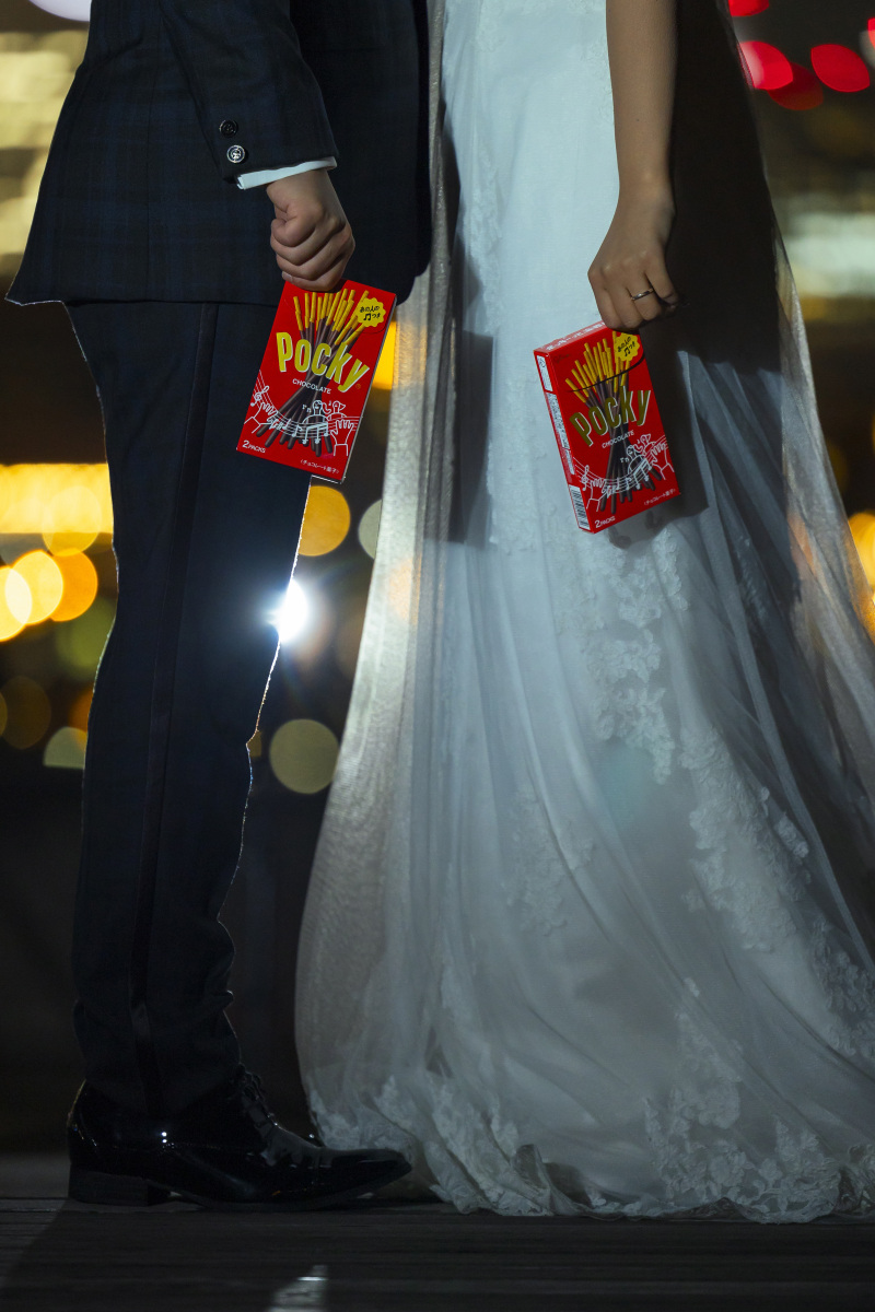 こちらでもポッキーを