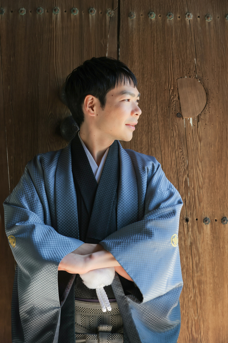 旦那さんは渋く