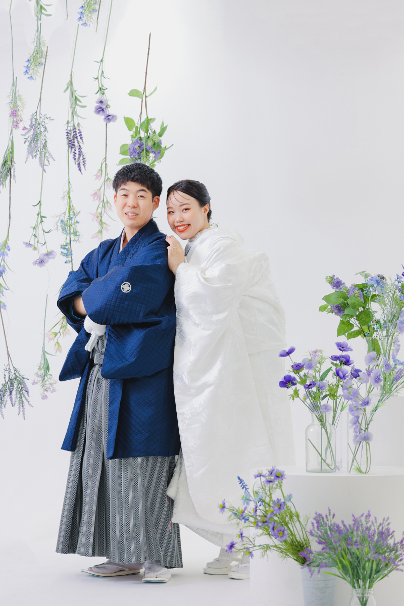 2人の好きな青色の世界で