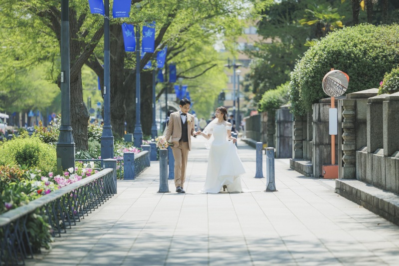 新緑のプロムナード