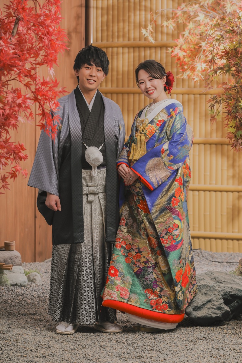 屋内庭園スタジオにある紅葉で