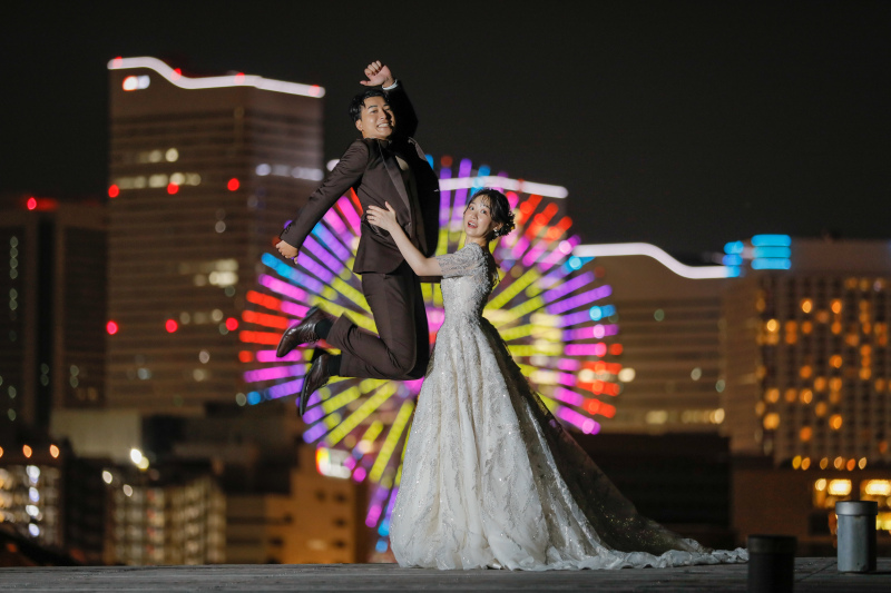 逆抱き上げショット！