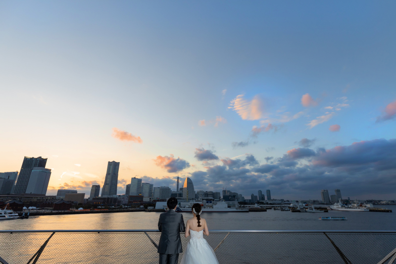 では!洋装ロケーションに!