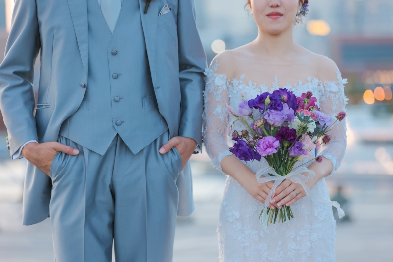 お手元カットは結婚式にも