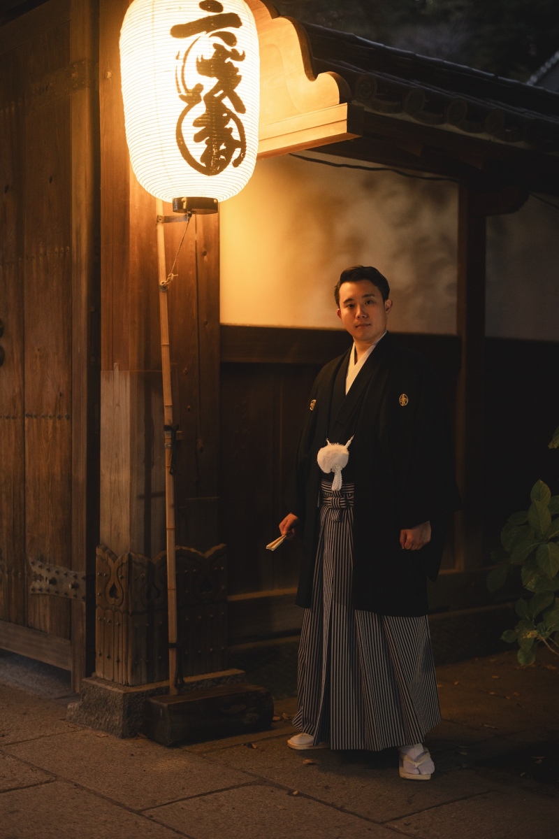 新郎様のソロショット