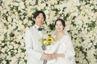 和やかなスタジオ撮影