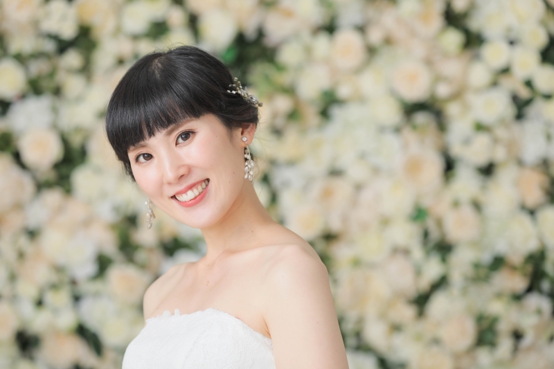 ご新婦様もソロカット