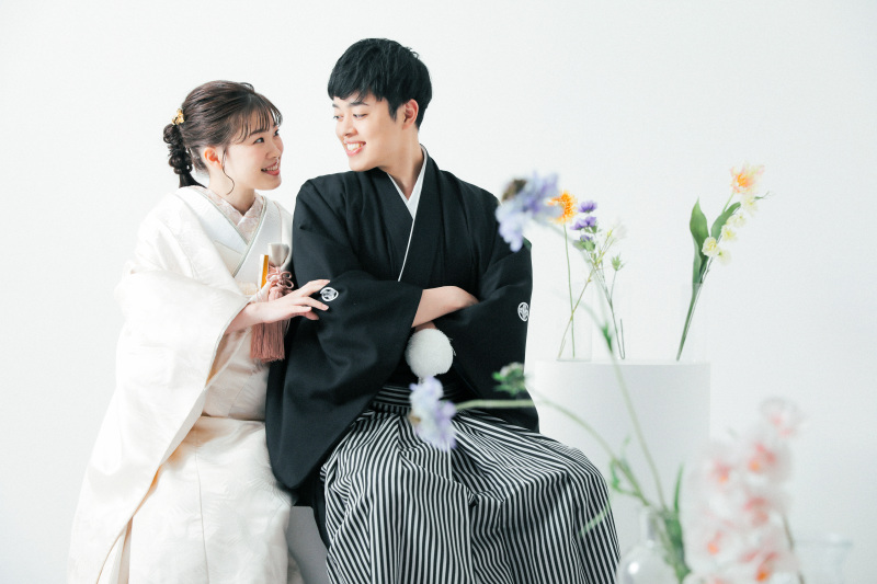 お話ししながら