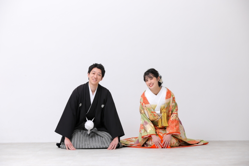 お正座のショット!