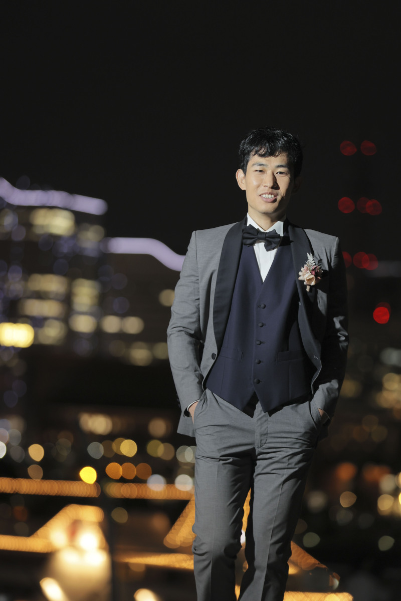 新郎様のソロカット