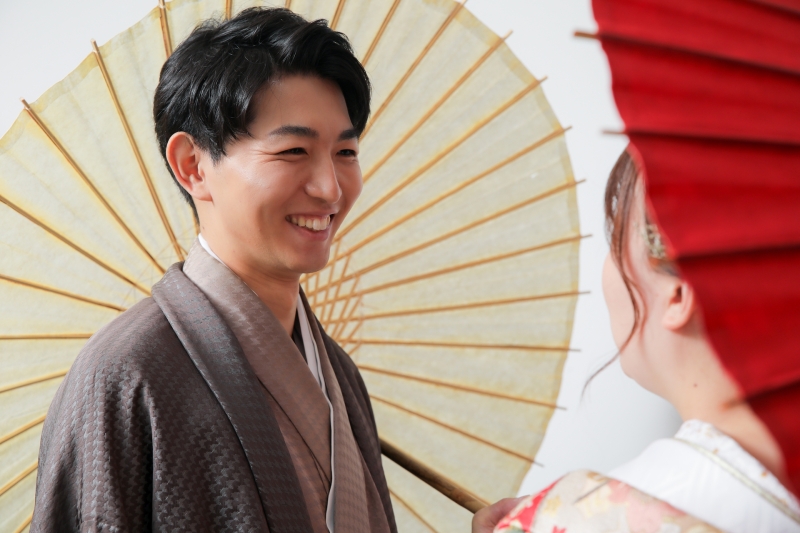 和傘を使って！　5