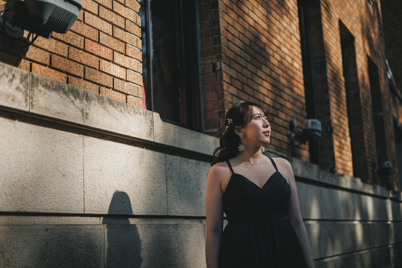 【新婦ソロ】光を浴びて、凛とした美しさを