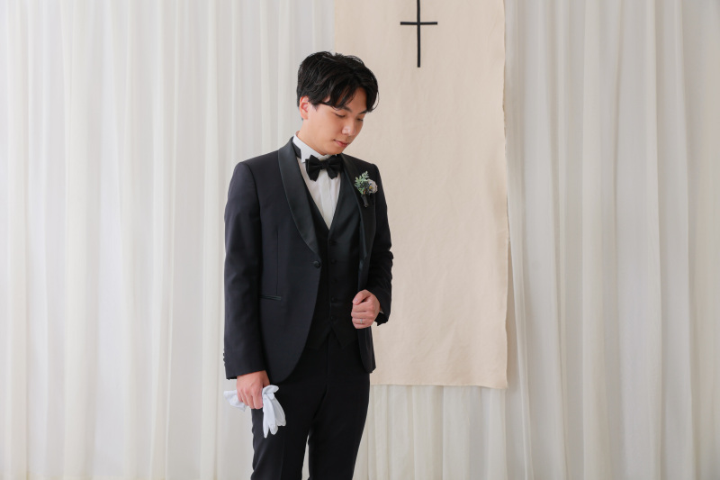 新郎様ソロカット