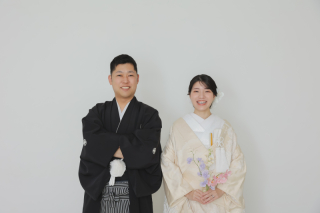 ファーストミートから始まる和装撮影！