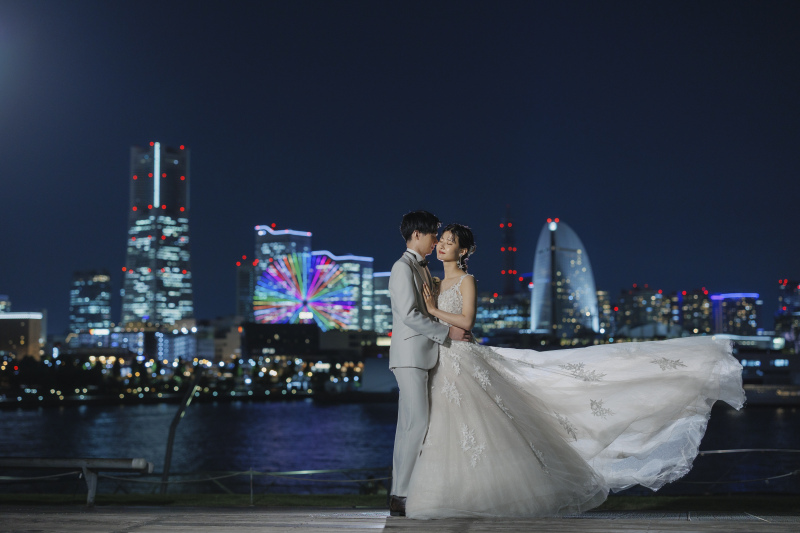 大桟橋で夕景夜景撮影♪♪