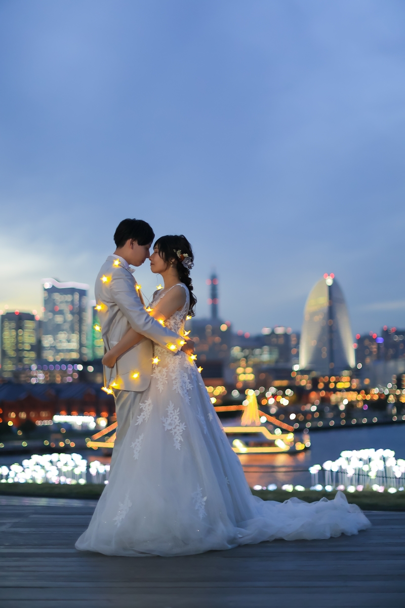 キラキラの夕暮れ