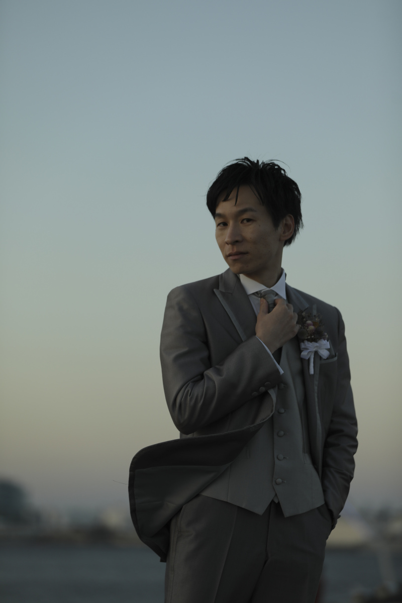 新郎様ソロショット
