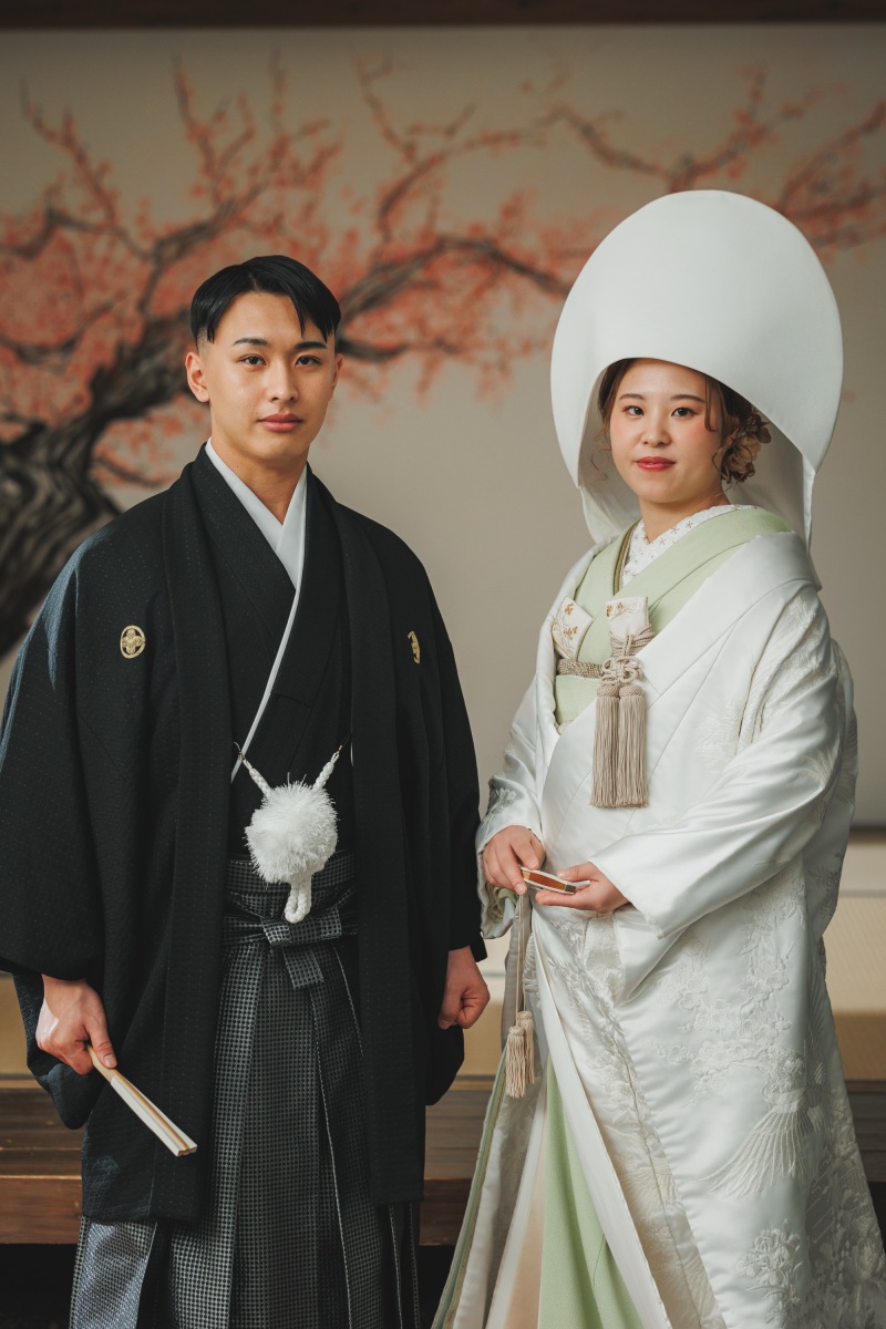 和装・正面・白無垢