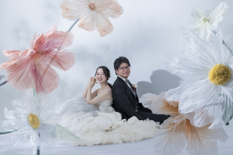 三溪園+洋ハウススタジオ　とっても笑顔が素敵なお二人でした！