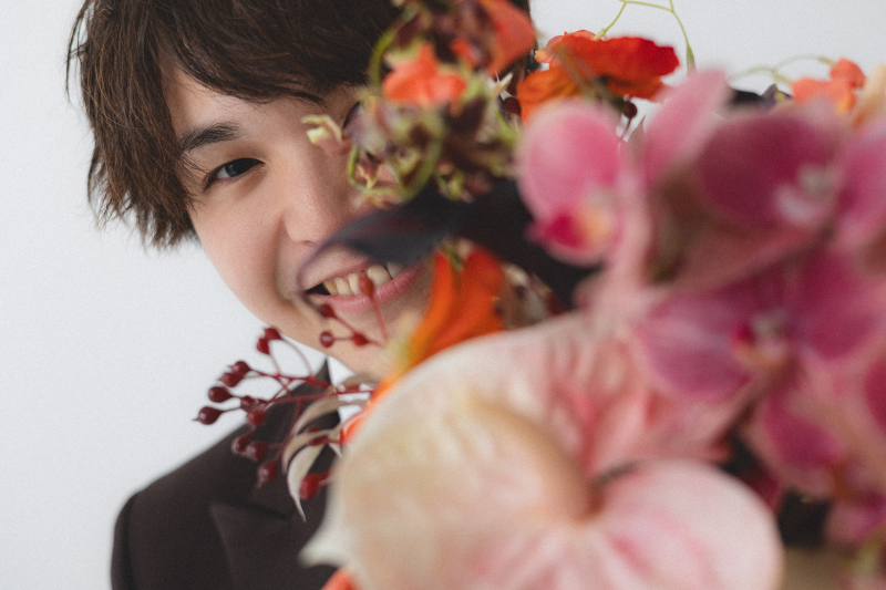 同じ画角で同じポーズで　2